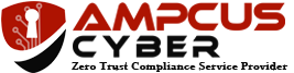 Ampcus Cyber red and black logo