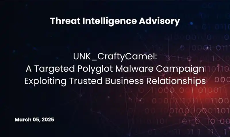 UNK_CraftyCamel: A Targeted Polyglot Malware Campaign